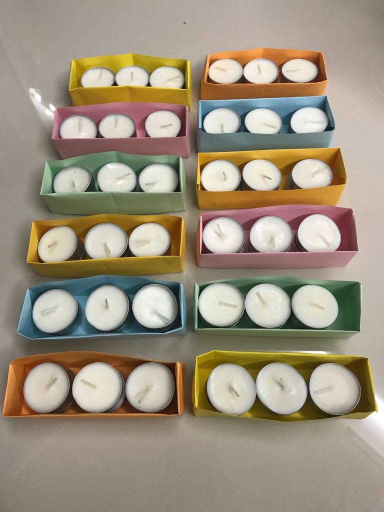 2019 Kaṭhina Celebration: Paper Lotus & Candle Crafting by Children & Youth Dhamma Class - Image 18