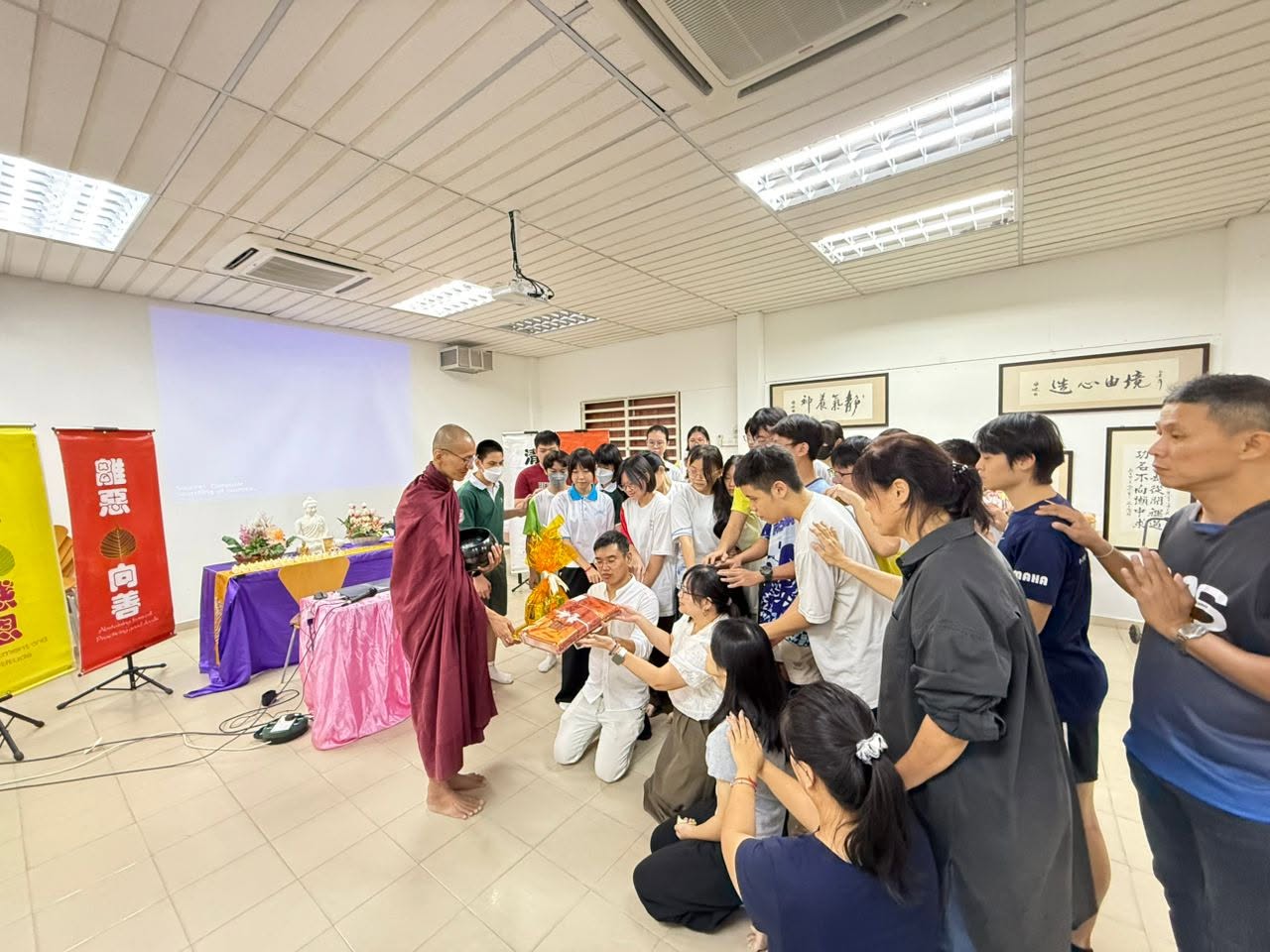 2025 Penang Island Chung Hwa Confucian High School Buddhist Society Learning Dhamma - Image 14