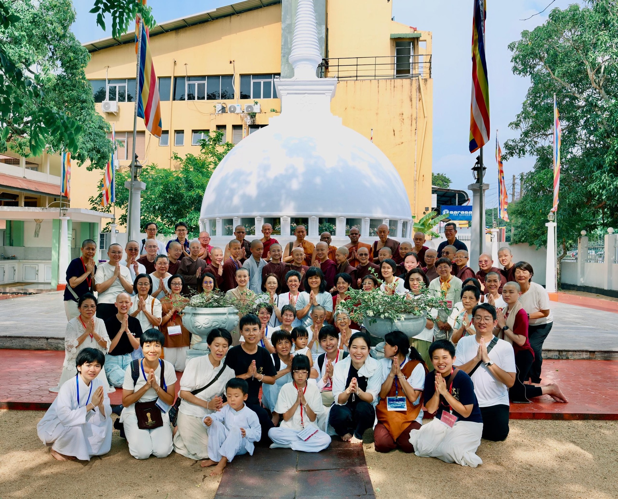 2025 Sri Lanka Pilgrimage · Temporary Ordination · Sāṅghika Dāna - Image 6