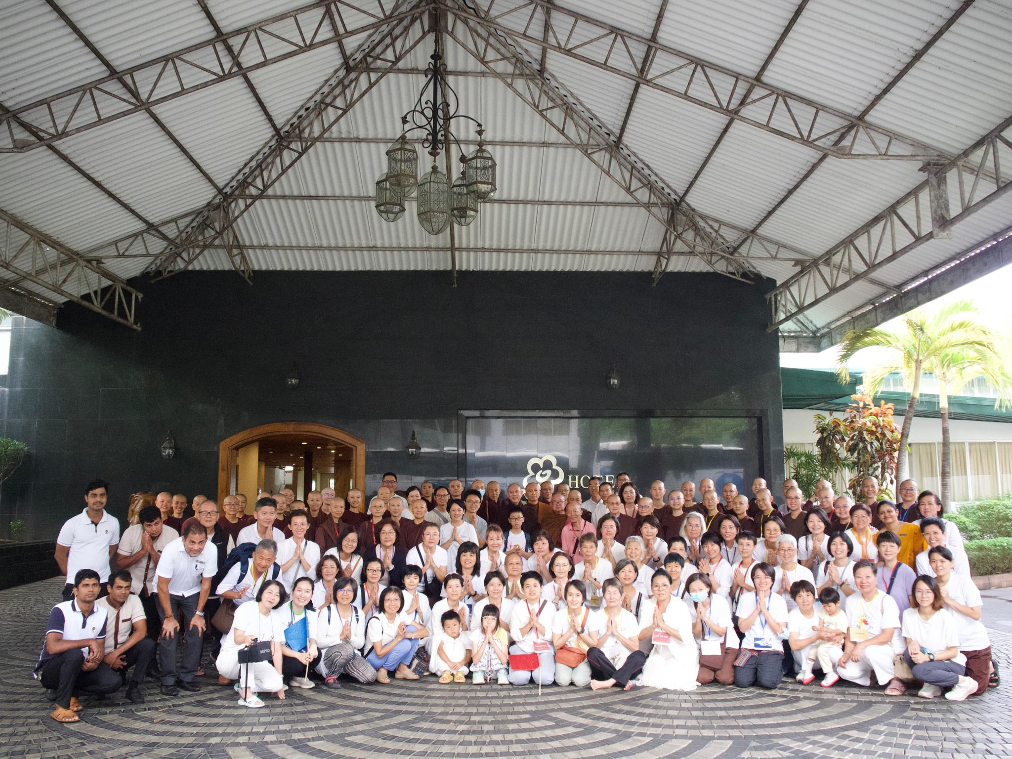 2025 Sri Lanka Pilgrimage · Temporary Ordination · Sāṅghika Dāna - Image 3