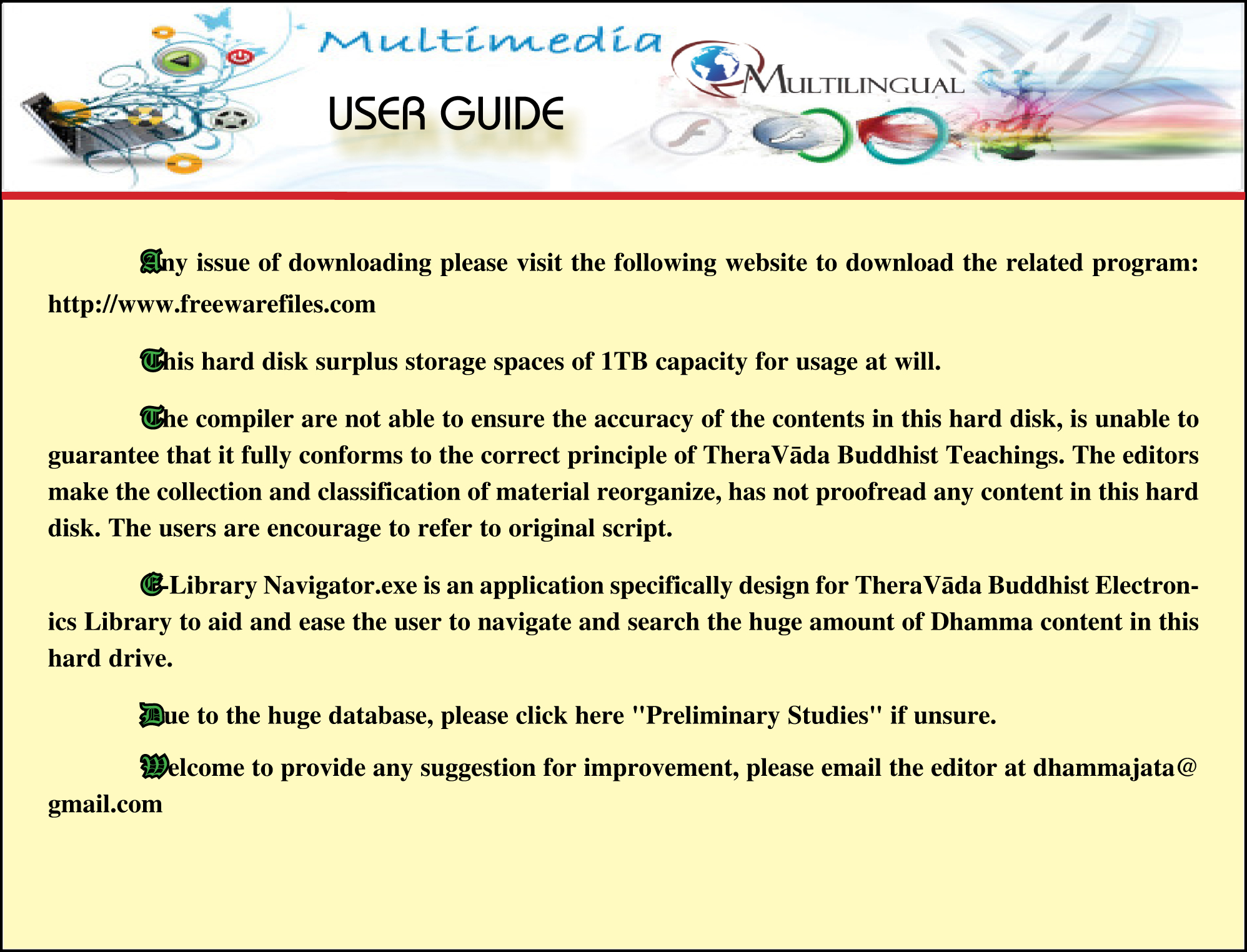 External Hard Disk—TheraVāda MultiMedia & MultiLingual Electronic Library - Image 10